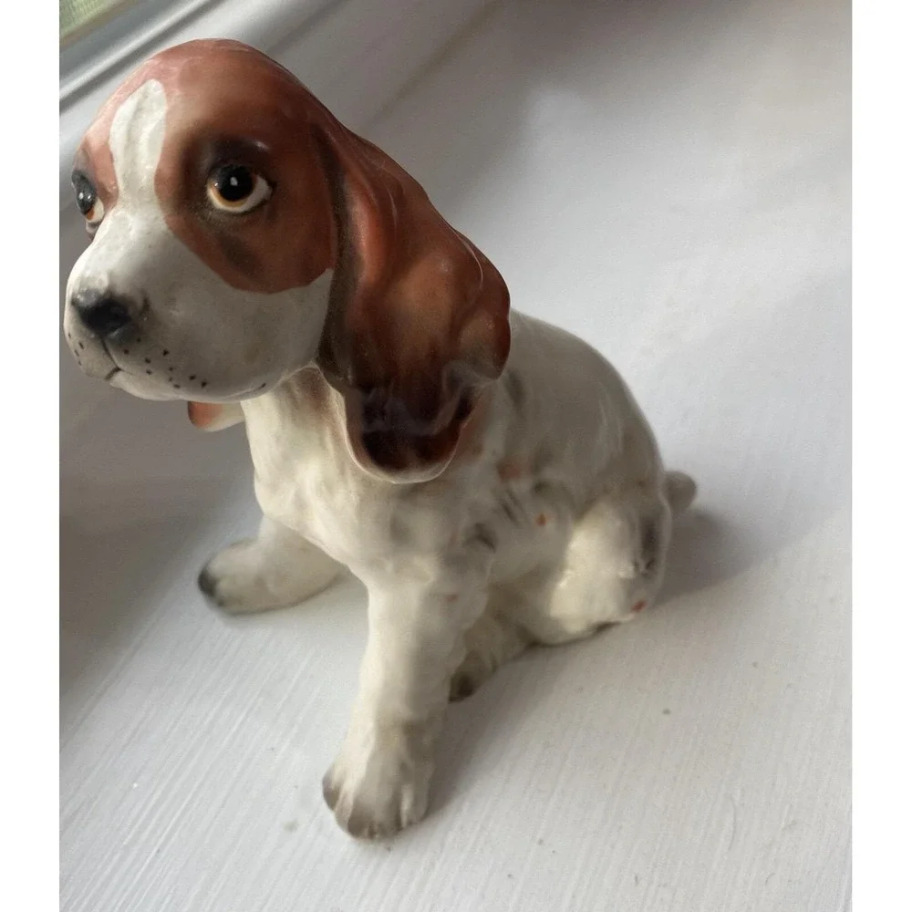 Vintage SPANIAL Puppy Dog Figurine